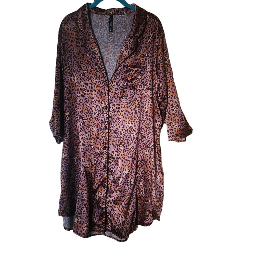 Torrid leopard print sleep dress size 2